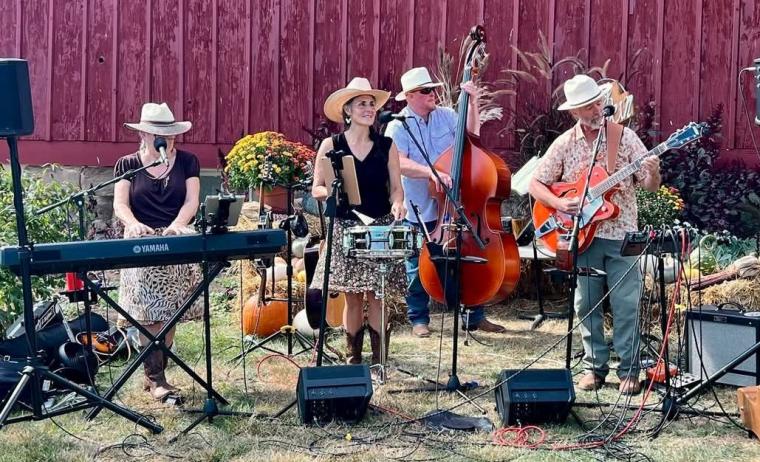 The Taproot Wranglers perform in the 2026 Doodle Folk Music Festival in Bishop Hill -- June 13.