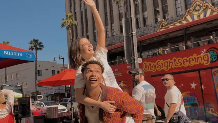 Zoey Deutch and Miles Gutierrez-Rley in Gail Daughtry & the Celebrity Sex Pass