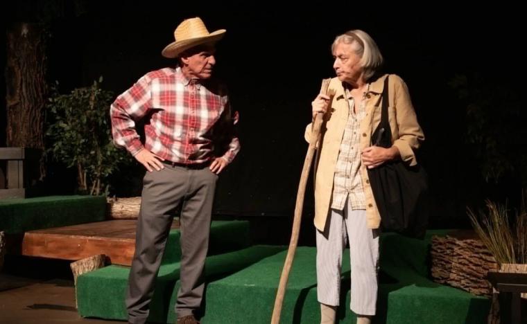 James Driscoll and Jackie Skiles in Grandma Gatewood Took a Walk