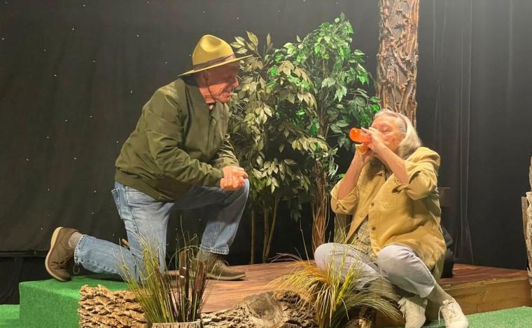 James Driscoll and Jackie Skiles in Grandma Gatewood Took a Walk
