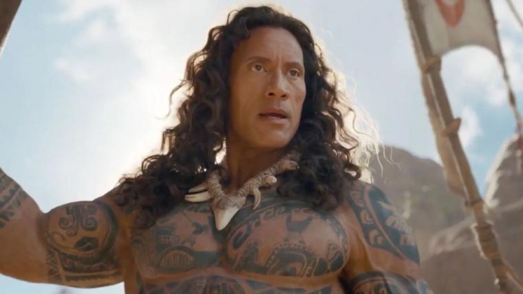 Dwayne Johnson in Moana