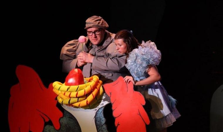 Ryan Scoble and Emily Winn in Seussical the Musical