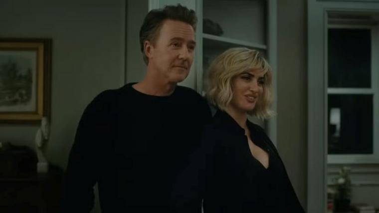 Edward Norton and Penélope Cruz in The Invite