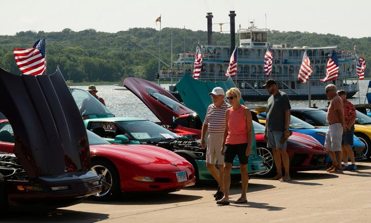 2026 Vettes on the River at the LeClaire Levee -- August 22.