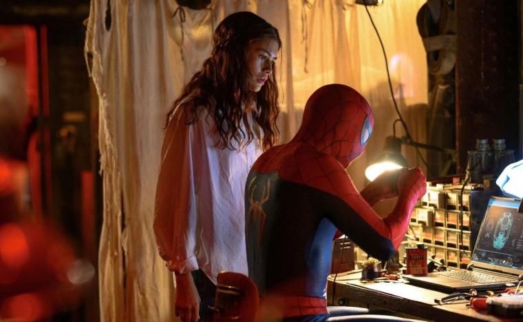 Zendaya and Tom Holland in Spider-Man: Brand New Day