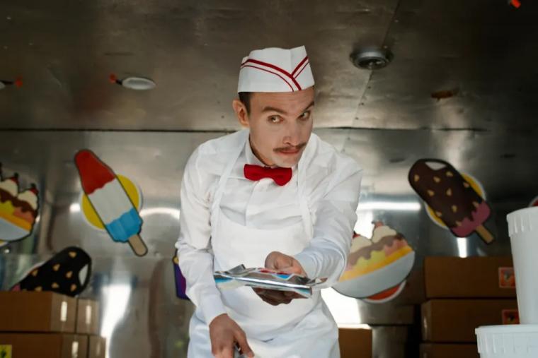 Art Miller in Ice Cream Man