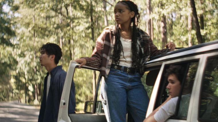 Phinehas Yoon, Akira Jackson, and Mitchell Cole in It Ends