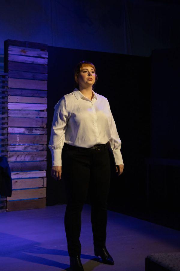 Abby Bastian in Come from Away