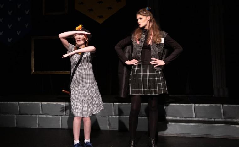 Eden Myers and Elissa Dynes in Puffs