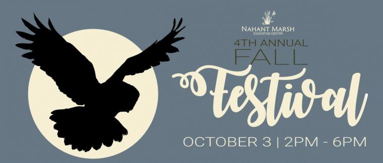 Fourth-Annual Nahant Marsh Fall Festival -- October 3.