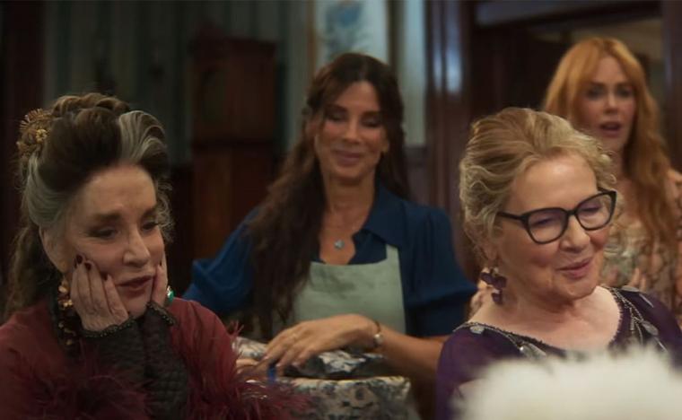Stockard Channing, Sandra Bullock, Dianne Wiest, and Nicole Kidman in Practical Magic 2