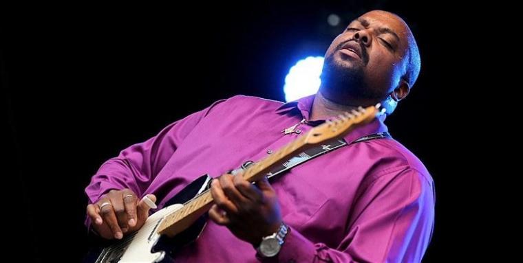 Shawn Holt at the 2026 Mississippi Valley Blues Fest at the Mississippi Valley Fairgrounds -- September 18 and 19.