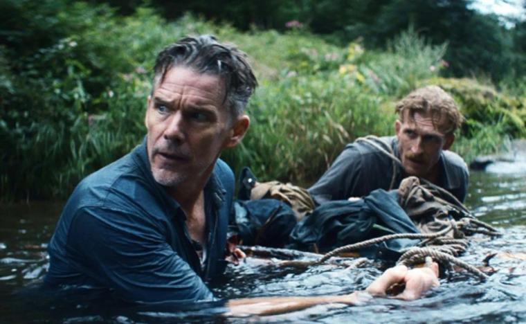 Ethan Hawke and Austin Amelio in The Weight