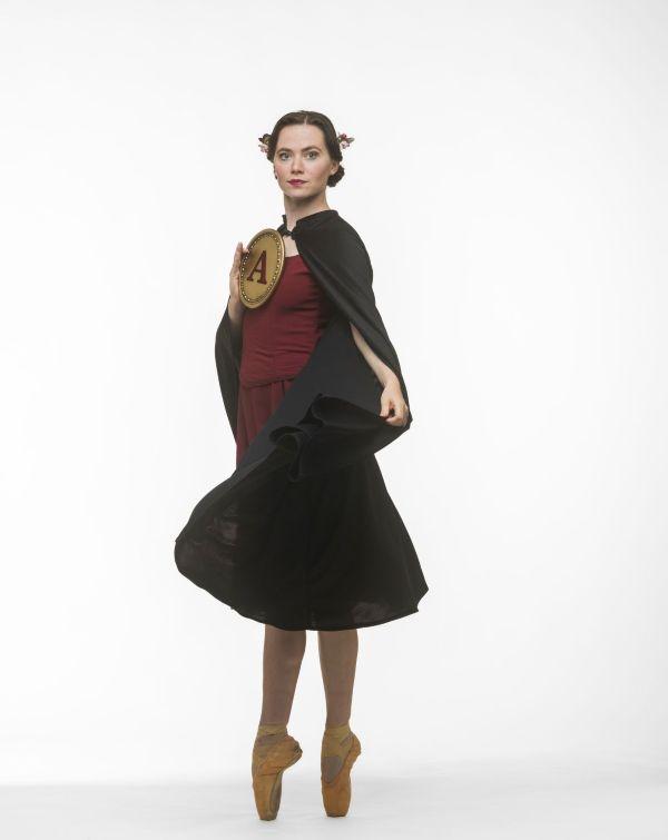 Eleanor Ambler in Ballet Quad Cities' "The Scarlet Letter" at the Spotlight Theatre -- October 23 and 24.