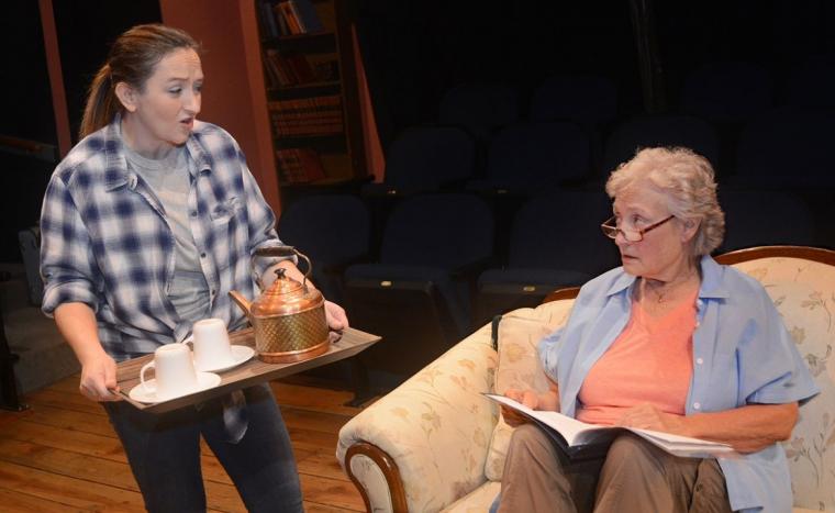 Dana Skiles and Jennifer Kingry in Collected Stories