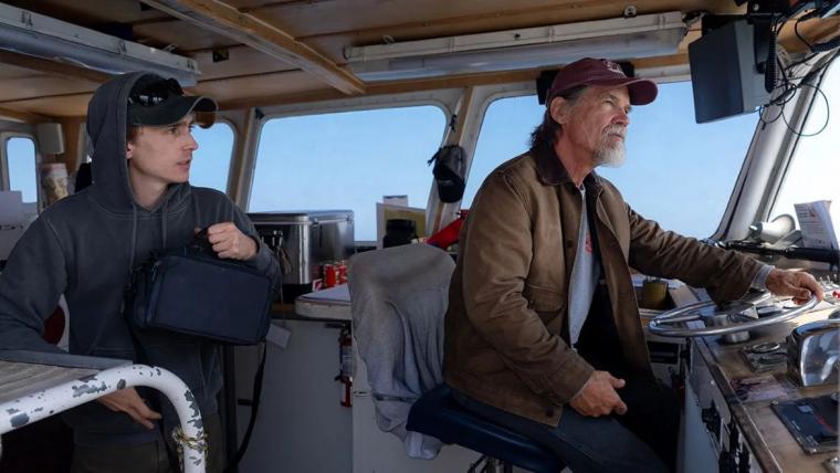 Austin Abrams and Josh Brolin in Whalefall