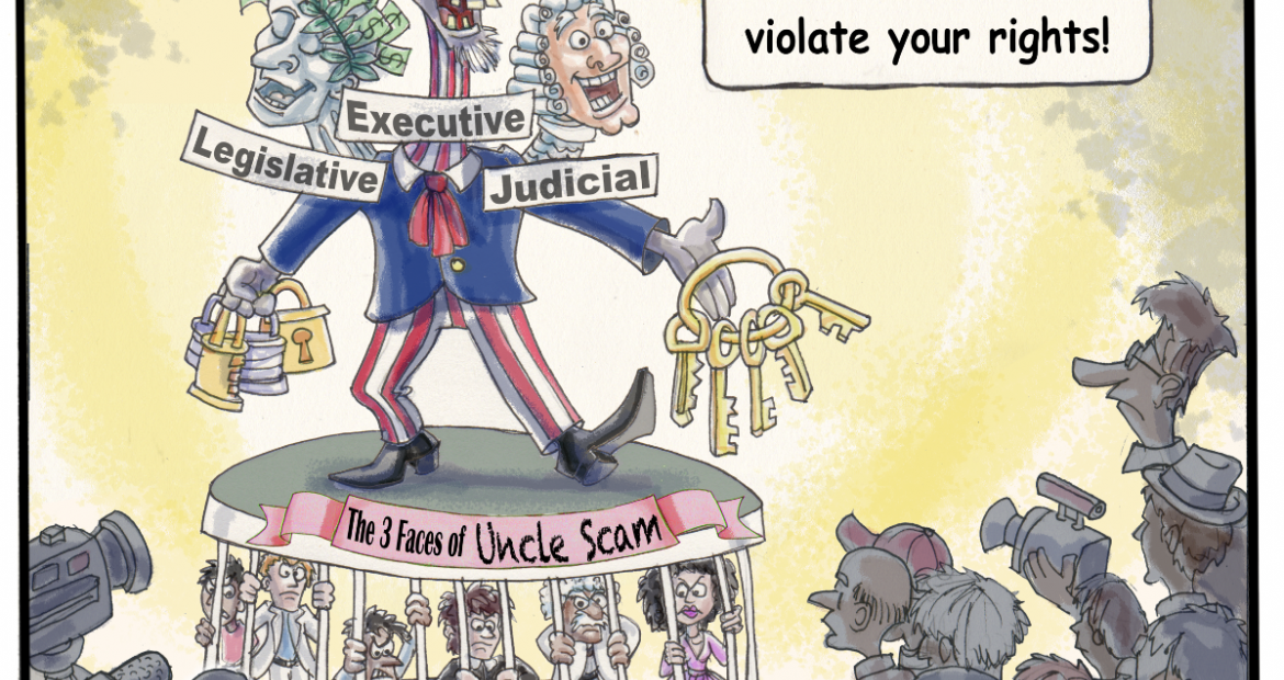 1034 June 2025 3 Faces of Uncle Scam Three Branches