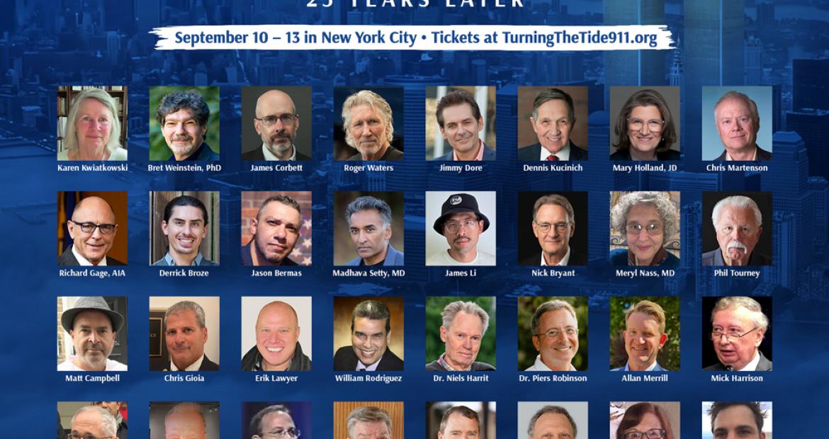 Turningt the Tide for 9/11 Truth 25 Years Later Turningt the Tide for 9/11 Truth 25 Years Later