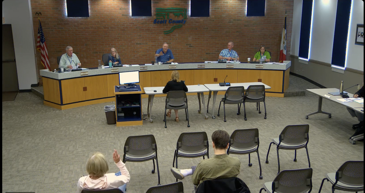 Scott County Board of Supervisors 2026.10.06 Committe of the Whole Meeting Screen Shot