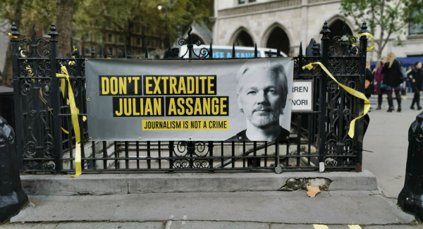 Julian Assagnge Journalism is Not a Crime