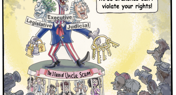 1034 June 2025 3 Faces of Uncle Scam Three Branches