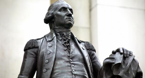  At inauguration, George Washington had been symbolically careful to wear a suit made of cloth wov