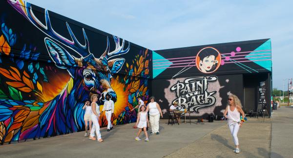 Paint it Back Mural Festival in Clinton, Iowa 2023 Paint it Back Mural Festival in Clinton, Iowa 2023