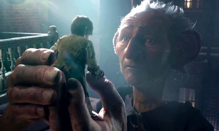 Mark Rylance in The BFG