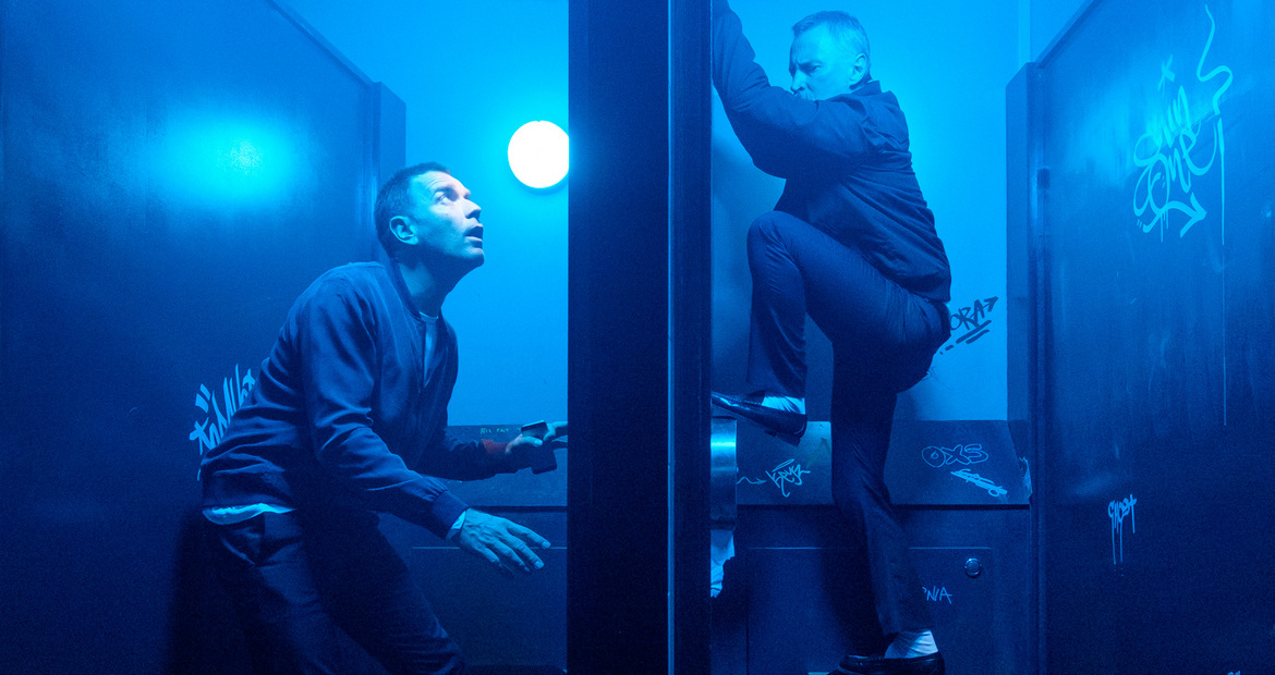 Ewan McGregor and Robert Carlyle in T2 Trainspotting